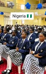 Nigerian school students
